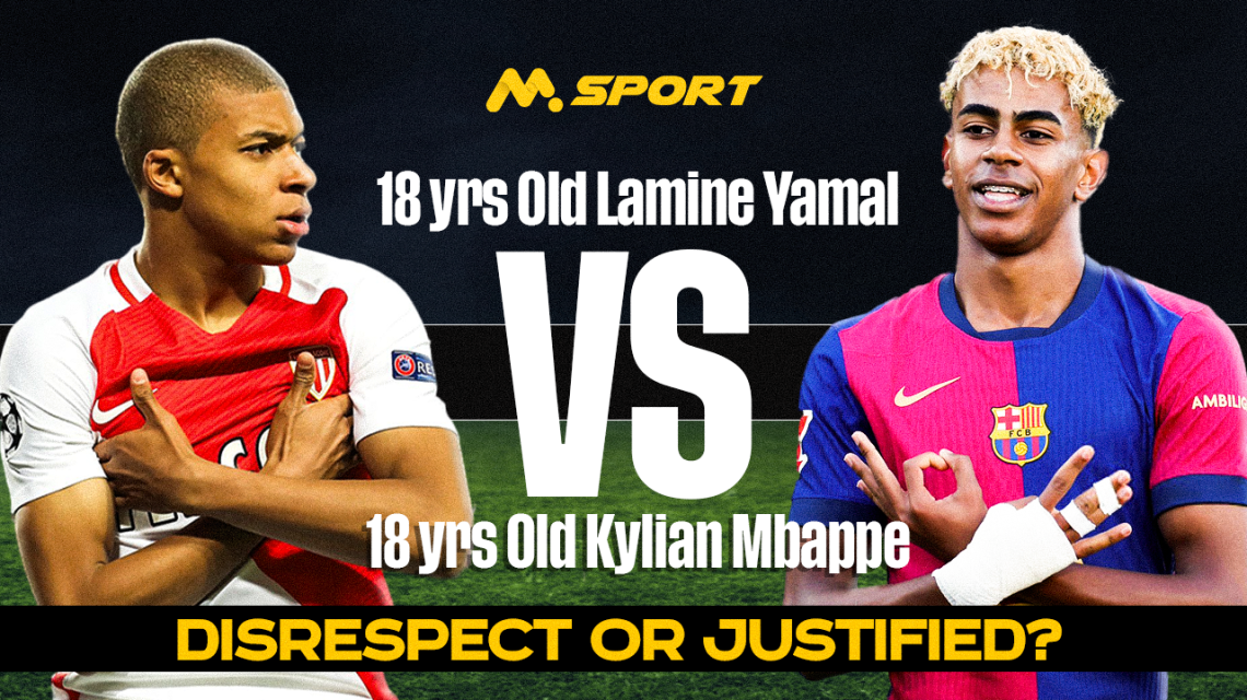 18‑Year‑Old Lamine Yamal vs 18‑Year‑Old Kylian Mbappé: Disrespect or Justified?️
